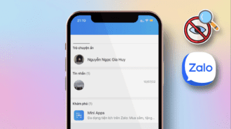 3 cách tìm tin nhắn ẩn trên Zalo vô cùng đơn giản và nhanh chóng trên iPhone mà mọi người không thể bỏ qua