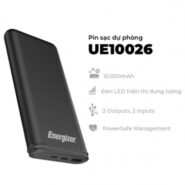 Pin dự phòng Energizer 10,000mAh /3.7V Li-Polymer – UE10026