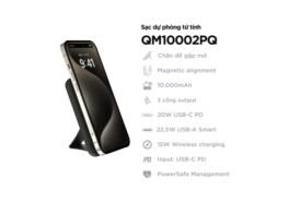 Sạc dự phòng Energizer 10,000mAh /3.85V Li-Polymer – QM10002PQ