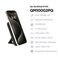 Sạc dự phòng Energizer 10,000mAh /3.85V Li-Polymer – QM10002PQ