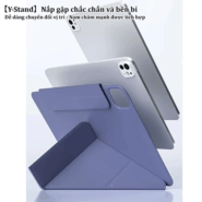 Ốp Lưng iPad từ tính Y-stand Cho Gen 11 Đứng Có Giá Đỡ Apple Pencil