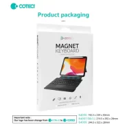 Bao da Coteci Magnetic Keyboard dành cho iPad