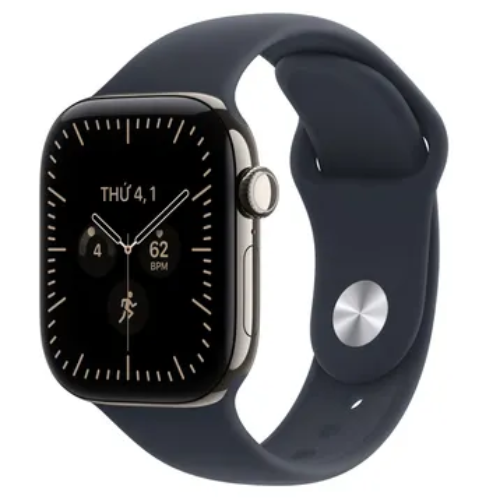 Apple Watch Series 12 46mm (5G) Viền Titan Dây Cao Su